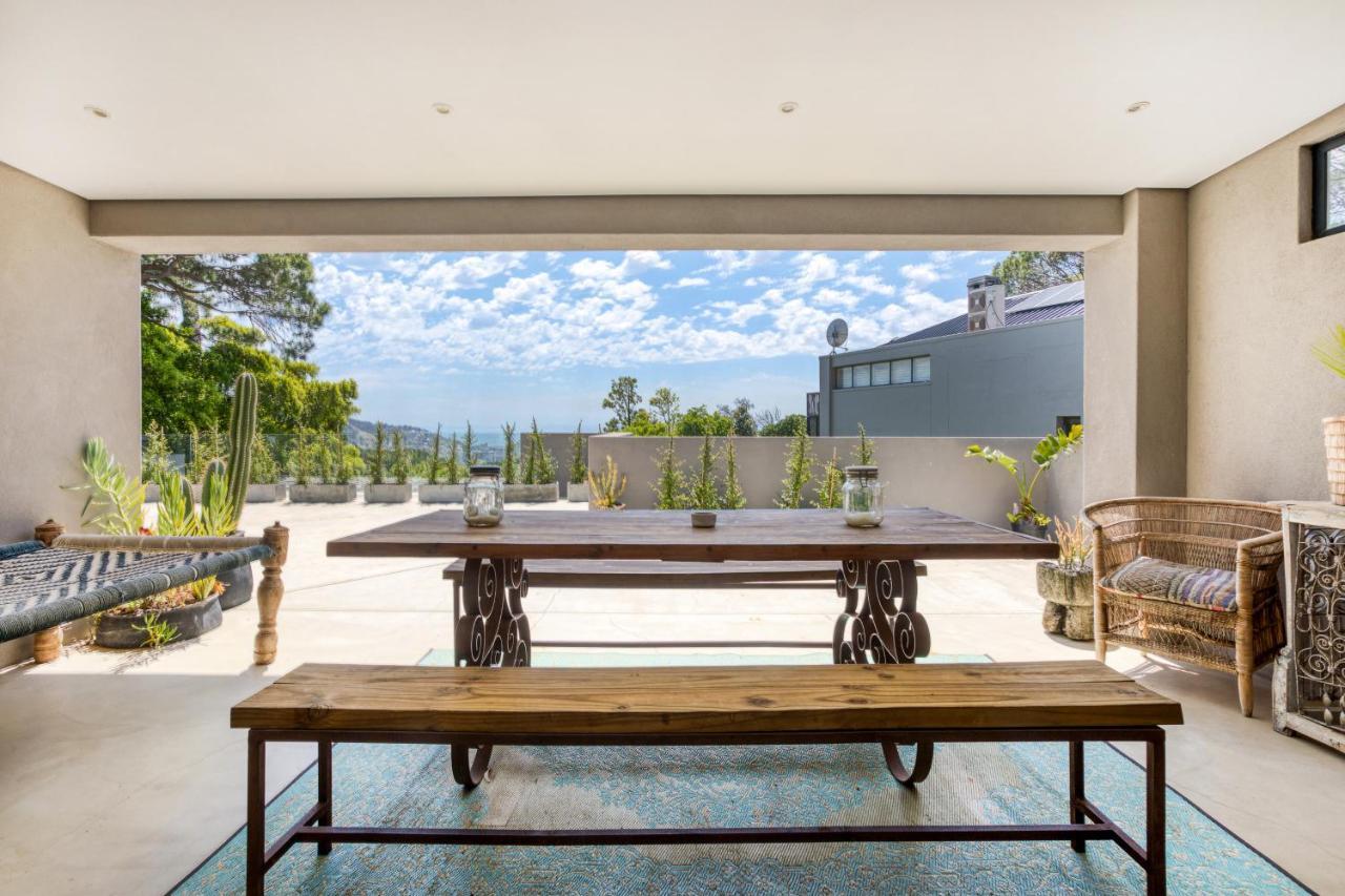 Solar-Powered Mountain Retreat With Natural Pool Cape Town Exterior photo