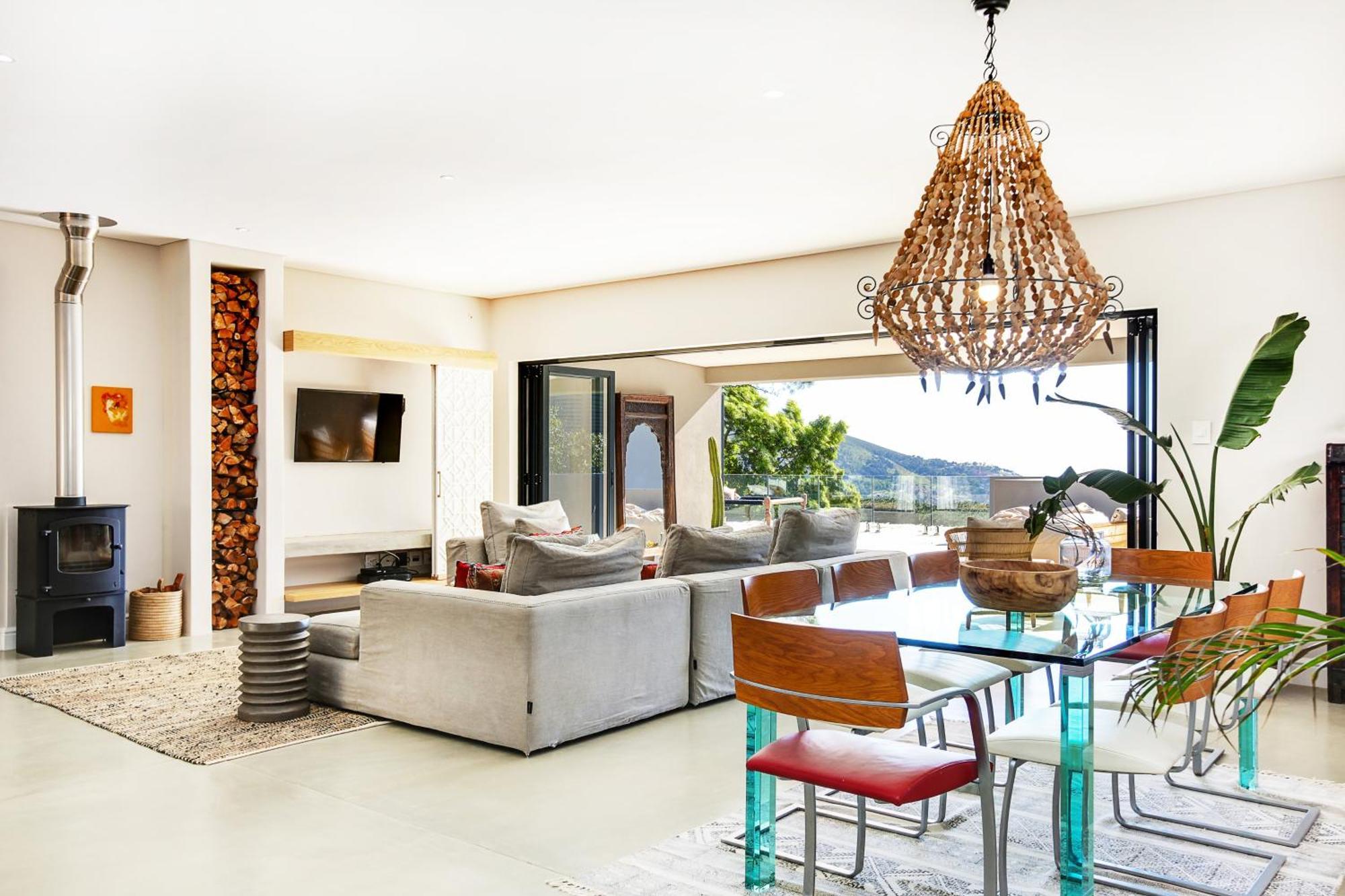 Solar-Powered Mountain Retreat With Natural Pool Cape Town Exterior photo